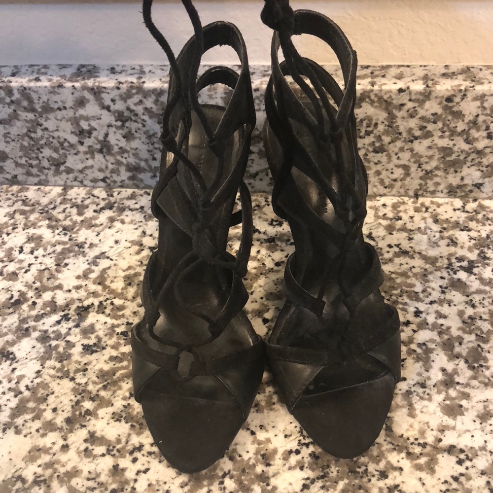 Lace up heels